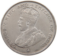 STRAITS SETTLEMENTS 50 CENTS 1920 GEORGE V. (1910-1936) #MA 068556 - Colonies