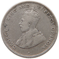 STRAITS SETTLEMENTS 10 CENTS 1917 GEORGE V. (1910-1936) #MA 068295 - Colonie