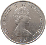 ST. HELENA 10 PENCE 1984 ELIZABETH II. (1952-2022) #MA 066573 - Saint Helena Island