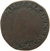 SPANISH NETHERLANDS BRABANT LIARD 1586 FELIPE II. 1556-1598 #MA 065664 - Spaanse Nederlanden