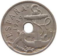 SPAIN 50 CENTIMOS 1949 53  #MA 065673 - 50 Centesimi