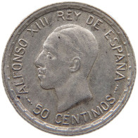 SPAIN 50 CENTIMOS 1926  #MA 021155 - Premières Frappes