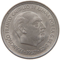 SPAIN 5 PESTAS 1957 60 FRANCISCO FRANCO 1939-1975 #MA 073175 - 5 Pesetas