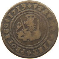 SPAIN 4 MARAVEDIS 1719 FELIPE V. (1700-1746) VALENCIA #MA 022420 - First Minting