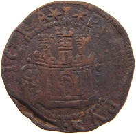 SPAIN 2 MARAVEDIS  FELIPE II. 1556-1598 #MA 059625 - First Minting