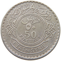 SYRIA 50 PIASTRES 1929  #MA 010185 - Syrie