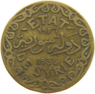 SYRIA 5 PIASTRES 1936  #MA 020790 - Syrie