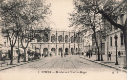 FRANCE - Nimes - Boulevard Victor Hugo - Carte Postale Ancienne - Nîmes