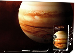 Australia 2015  Our Solar System, Jupiter ,Maximum Card - Nuevos