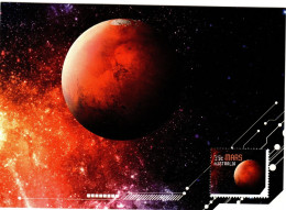 Australia 2015  Our Solar System, Mars ,Maximum Card - Ungebraucht