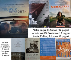 CINÉMA = 42 Articles (Magazines/Cartes/Signet/Plaquettes/Dépliants) - Autres & Non Classés