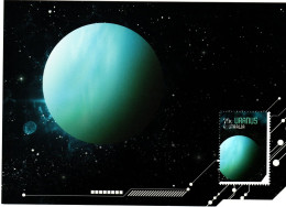 Australia 2015  Our Solar System, Uranus,maximum Card - Maximum Cards