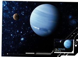 Australia 2015  Our Solar System,Neptune ,maximum Card - Maximum Cards