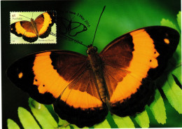 Australia 2016  Butterfly,Bordered Rustic ,maximum Card - Cartes-Maximum (CM)