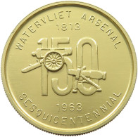 USA MEDAL 1963 WATERVLIET ARSENAL SESQUICENTENNIAL 1813-1963 TOKEN U.S. ARMY NEW YORK FACTORY #MA 024045 - Other & Unclassified