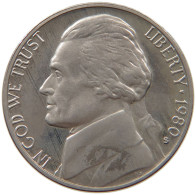 UNITED STATES OF AMERICA NICKEL 1980 S  #MA 073252 - 1938-…: Jefferson