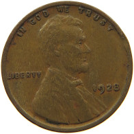 UNITED STATES OF AMERICA CENT 1928 LINCOLN WHEAT #MA 100778 - 1909-1958: Lincoln, Wheat Ears Reverse