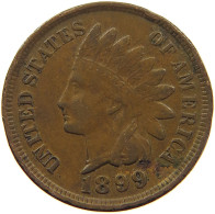 UNITED STATES OF AMERICA CENT 1899 INDIAN HEAD #MA 100789 - 1859-1909: Indian Head