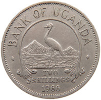 UGANDA 2 SHILLINGS 1966  #MA 066953 - Oeganda