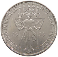 WEIMARER REPUBLIK 3 MARK 1929 B  #MA 002186 - 3 Mark & 3 Reichsmark