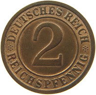 WEIMARER REPUBLIK 2 REICHSPFENNIG 1936 D  #MA 100041 - 2 Renten- & 2 Reichspfennig