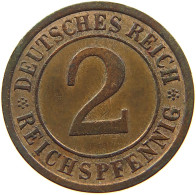 WEIMARER REPUBLIK 2 REICHSPFENNIG 1936 A  #MA 100032 - 2 Renten- & 2 Reichspfennig