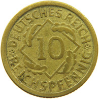 WEIMARER REPUBLIK 10 REICHSPFENNIG 1930 G  #MA 103872 - 10 Renten- & 10 Reichspfennig