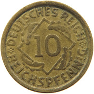WEIMARER REPUBLIK 10 PFENNIG 1925 G  #MA 098931 - 10 Renten- & 10 Reichspfennig