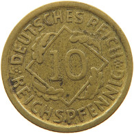 WEIMARER REPUBLIK 10 PFENNIG 1929 A  #MA 098921 - 10 Renten- & 10 Reichspfennig