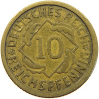 WEIMAR 10 PFENNIG 1926 A  #MA 068154 - 10 Renten- & 10 Reichspfennig