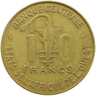 WEST AFRICAN STATES 10 FRANCS 1976  #MA 065218 - Autres – Afrique