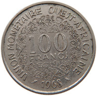 WEST AFRICA 100 FRANCS 1968  #MA 067582 - Autres – Afrique