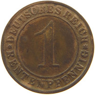 WEIMARER REPUBLIK RENTENPFENNIG 1923 G  #MA 022644 - 1 Rentenpfennig & 1 Reichspfennig