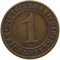 WEIMARER REPUBLIK REICHSPFENNIG 1931 G  #MA 100173 - 1 Rentenpfennig & 1 Reichspfennig