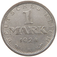 WEIMARER REPUBLIK MARK 1924 A  #MA 021062 - 1 Marco & 1 Reichsmark
