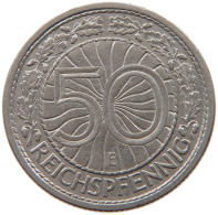 WEIMARER REPUBLIK 50 REICHSPFENNIG 1927 E  #MA 099453 - 50 Rentenpfennig & 50 Reichspfennig