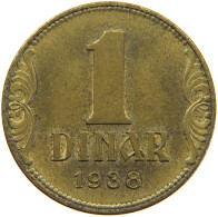 YUGOSLAVIA DINAR 1938  #MA 067916 - Yougoslavie