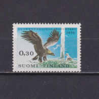 FINLAND 1970, Sc# 490, Eegle, Bird, MH - Unused Stamps
