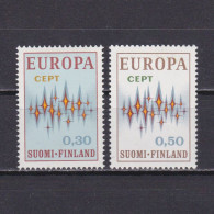 FINLAND 1972, Sc# 512-513, Europa CEPT, MH - Unused Stamps