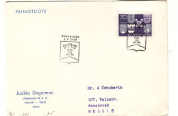 Armoiries - Finlande - Carte Postale De 1960 - Oblit Rovaniemi - - Covers & Documents