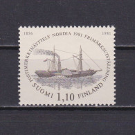 FINLAND 1981, Sc# 654, Mail Boat Furst Menschikoff, Ships, MNH - Unused Stamps