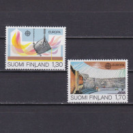 FINLAND 1983, Sc# 679-680, Europa CEPT, Industry, Church, Architecture, MNH - 1983