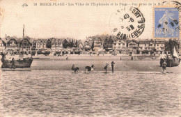 FRANCE - Berck Plage - Les Villas De L'Esplanade Et La Plage - Vue Prise De La Mer - Carte Postale Ancienne - Berck