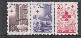 Finland 1951 - Red Cross, Mi-Nr. 392/94, MNH** - Unused Stamps