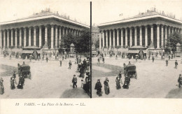 FRANCE - Paris - La Place De La Bourse - Animé - Carte Postale Ancienne - Places, Squares