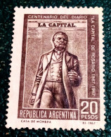 1967 Argentina MH - Diario "La Capital" Journal, MNH - Ongebruikt