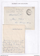 DDAA 029 - Taxation Sur Courrier Militaire - Pas De Taxation S/ Enveloppe OOSTENDE 1949 - 1er Jour Fin De La Franchise - Lettres & Documents