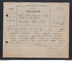 DDZ 908 - Télégramme " NLt=Percevoir 10 Frs=Réexpédié De LIEGE Vers Edicabel à BOIRS - Télégraphique VISE 1948 - Telegraphenmarken [TG]