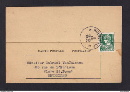 DDZ 592 - Archive Vanthienen (Encadreur à BXL) - Carte TP Mercure ROESELARE 1935 - Banque De Courtrai Et Flandre Occid. - 1932 Ceres E Mercurio