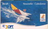 Caledonie Telecarte Phonecard NC98 Hobie Cat Voile Sport Côte 20 Euro Ut., Usage Courant - Nieuw-Caledonië